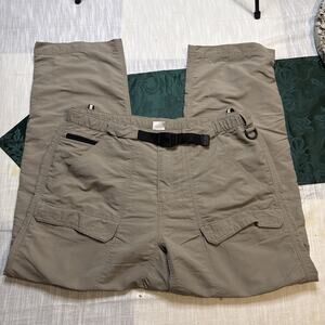 The North Face Paramount Peak Convertible Cargo Hiking Pants Mens L Khaki Beige